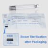 3ml Sterile Glass Cartridges with Aluminum Lid and Rubber Stopper Sealing Durable Empty Packaging for V2, V3 Pens