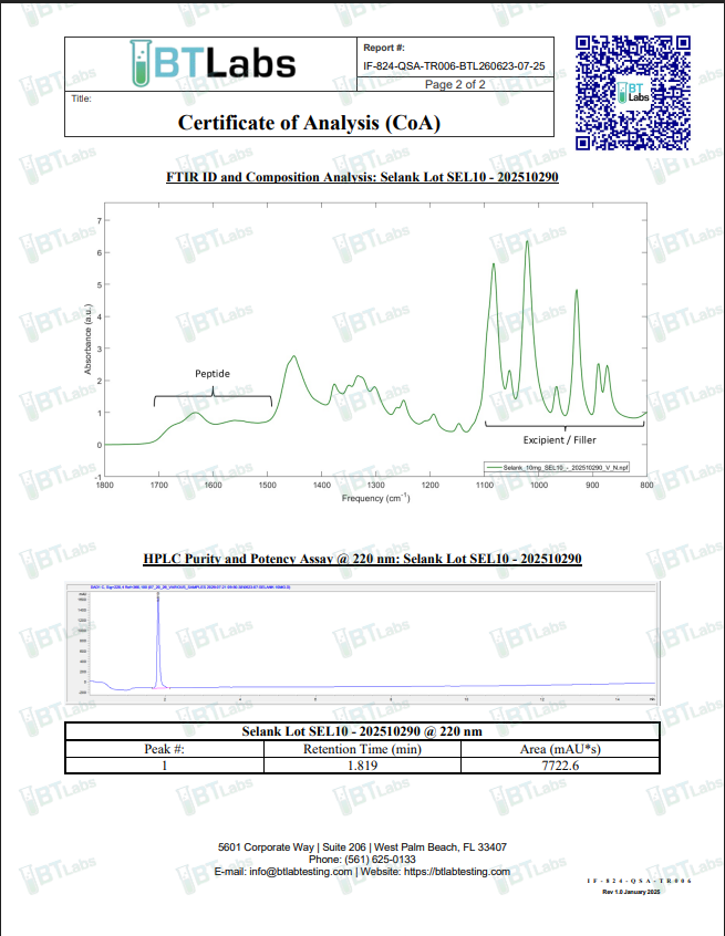 Selank 10MG - Image 3